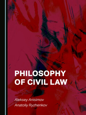 cover image of Philosophy of Civil Law